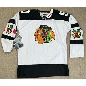 Reebok CCM NHL Center Ice Vtg‎ #50 Corey Crawford Blackhawks Jersey Size 50
